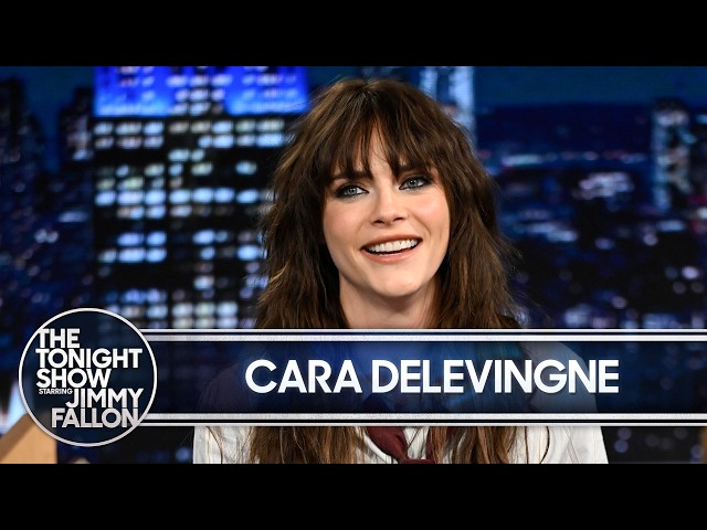 Cara Delevingne Brought Stevie Nicks to Tears at Her Concert, Shows Jimmy Her Pre-Show Headstand