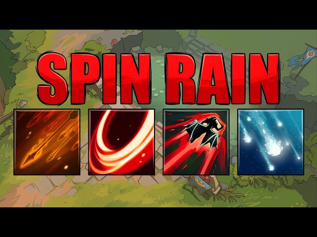 Spin Rain BLADE FURY + FREEZING FIELD | Ability Draft