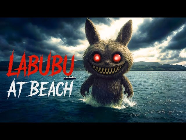 Labubu at the Beach | Horror Short Film (Presented by Pixverse) | Labubu Doll Horror Story