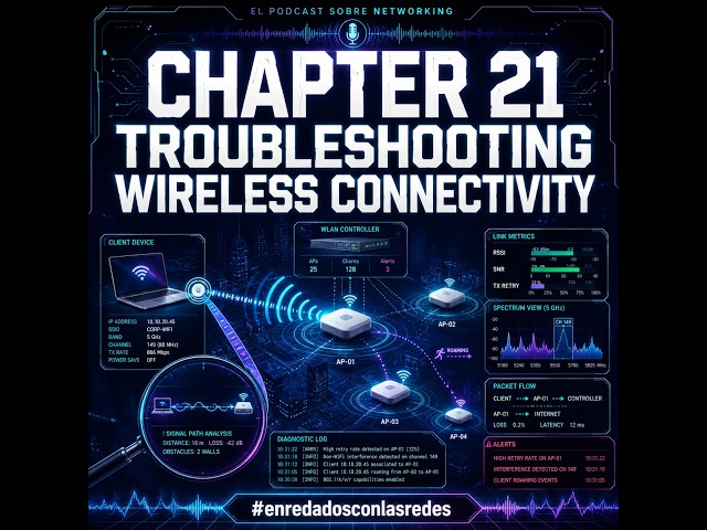 CCNP Encor: Chapter 21 Troubleshooting Wireless Connectivity (MicroNugget)