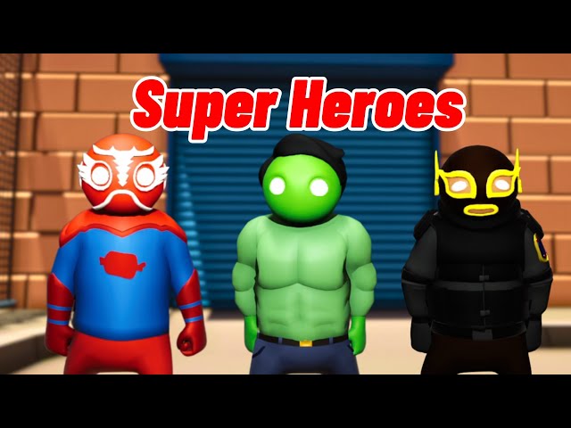 Making Super Hero Skins in Gang Beasts