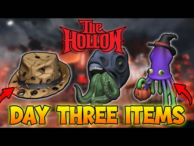Roblox The Hallow Event - How To Get ALL Day 3 ITEMS FAST Roblox! (Roblox The Hallow Day 3)
