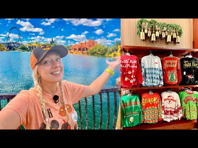 Islands of Adventure UPDATES! NEW Christmas Merch, Ride Changes, HHN Merch Sales, Passholder & MORE