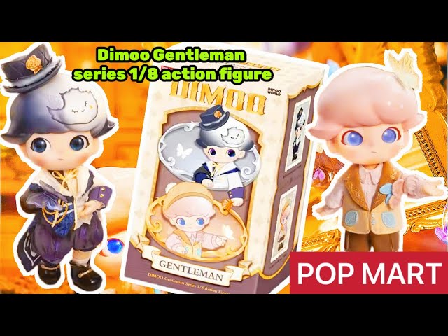 POP MART Dimoo Gentleman series 1/8 figure blind box unboxing and review