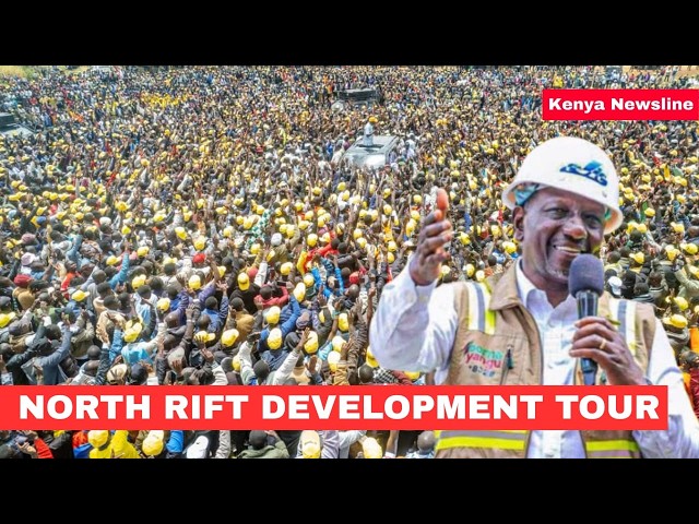 Live: President Ruto STORMS Iten, Elgeyo Marakwet for Inspection,Launch of Development Projects