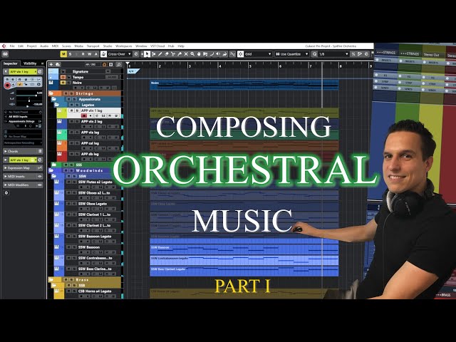 Composing Orchestral Music | Cubase Tutorial | How To Compose Music | Spitfire Appassionata Strings