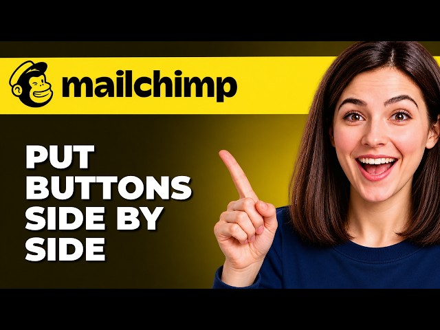 How To Put Buttons Side By Side In Mailchimp