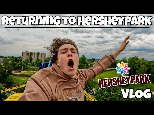 The World’s BEST Roller Coaster Park Ever?! (no, really) Hersheypark - Hershey, PA | VLOG [2025]