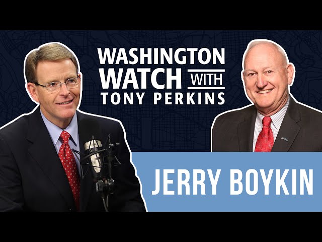 General Boykin Talks About the Open Letter He Signed Calling On Americans to Save the Country