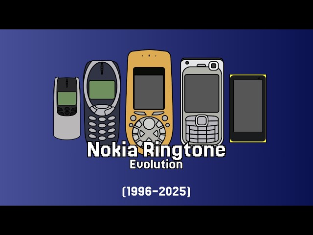 📱Evolution of the Nokia Tune 📱(1996-2026)