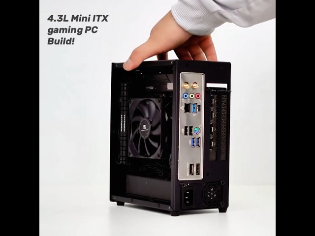 Ryzen 5 5600x + RTX 4060: 4.3L Mini-ITX Budget Gaming Build!