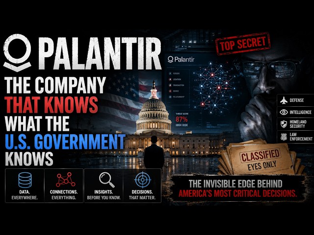 Palantir : The Company That Knows What the U.S. Government Knows