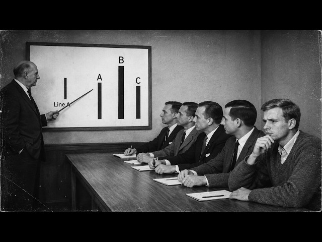 The Solomon Asch Experiment — You Will Lie to Fit In