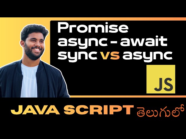 JavaScript Promises & Async Await Explained in 30 Minutes ⚡ | Complete Beginner Guide