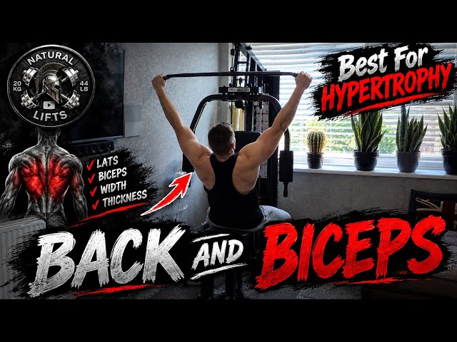 Complete Back & Bicep Hypertrophy Guide for Natural Bodybuilders