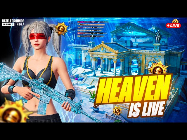 heavenislive bgmi new ocean odyssey update HEAVENISLIVE Heaven is live #heavenislive #bgmi #live #1m