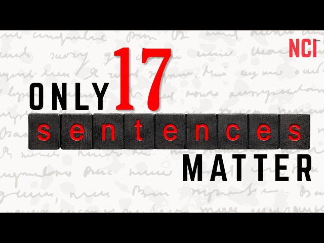 The FBI and Socrates -- the Same 17 Sentences