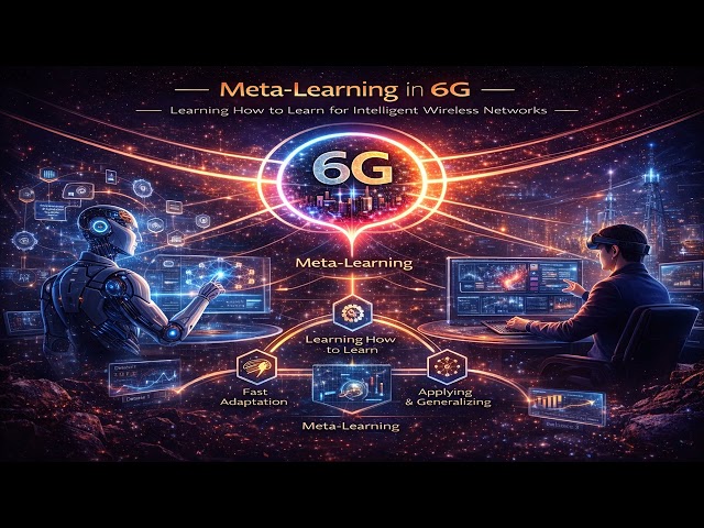 ✅ Meta-Learning in 6G: How AI Can Learn Faster and Adapt to New Network Conditions!