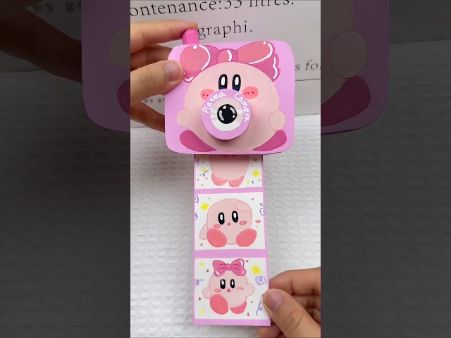 Cute Pokemon Polaroid Camera 😍❤️ | Diy Polaroid #diy #craft #papercraft #cute