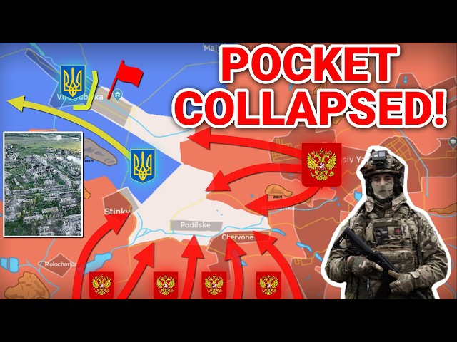 PODILSKE POCKET ELIMINATED ⚠️ Russian Forces Clear Flank | Heavy Attrition In Kupyansk Sector