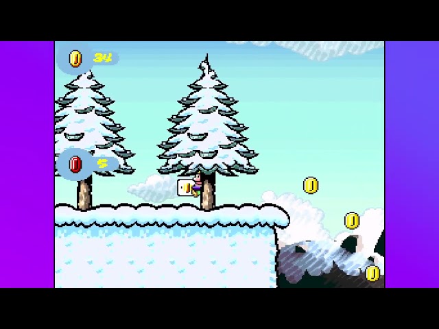 Super Mario in Yoshi's Island - World 5 Updated Showcase WIP