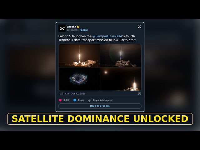 TECH: SpaceX Just Changed Space Warfare Forever! 🚀🛰️