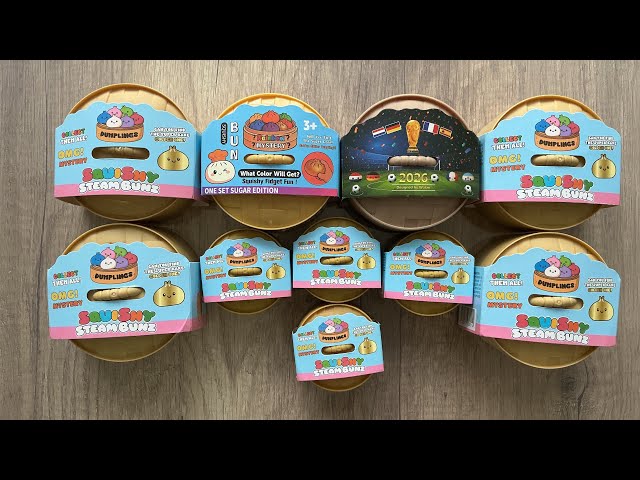 Mystery Squishy Dumpling haul unboxing | Aymative ⭐️ | #unboxing #squishy #dumplings #haul #mystery 