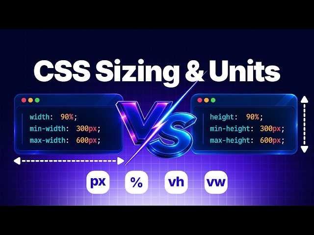 Stop Using px: Everything You Need To Know About CSS Sizing and Units