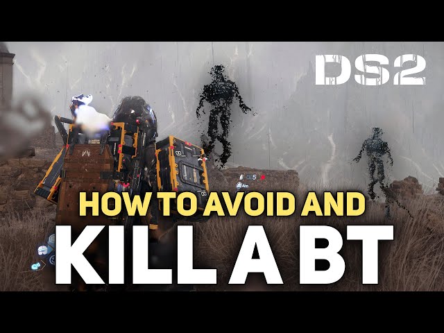 Death Stranding 2 - How To Kill The BTs Near The Research Lab (Avoid & Defeat BTs)
