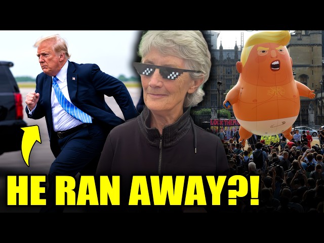 Trump FLEES Ireland as HUGE PROTESTS go VIRAL!