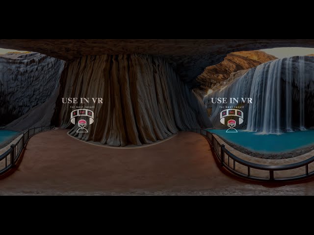 Waterfall cave | Grounding • 360° VR