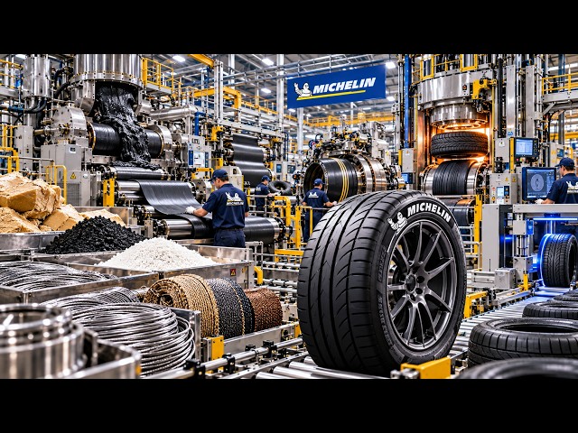 How Does Michelin Turn Rubber Into High-Performance Tires?