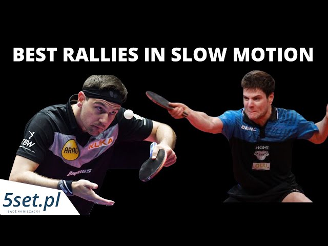 THE BEST OF: Timo Boll and Dimitrij Ovtcharov in Slow Motion