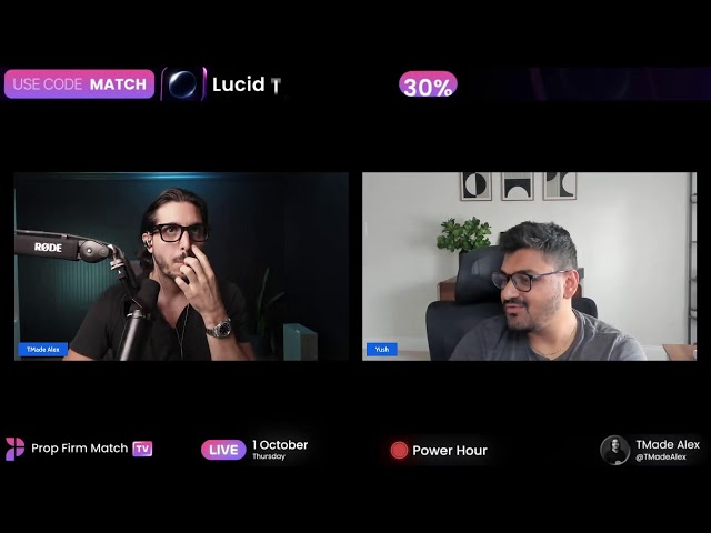 Live Futures Trading | London & New York Session | Prop Firm Match TV | 1/10/2026