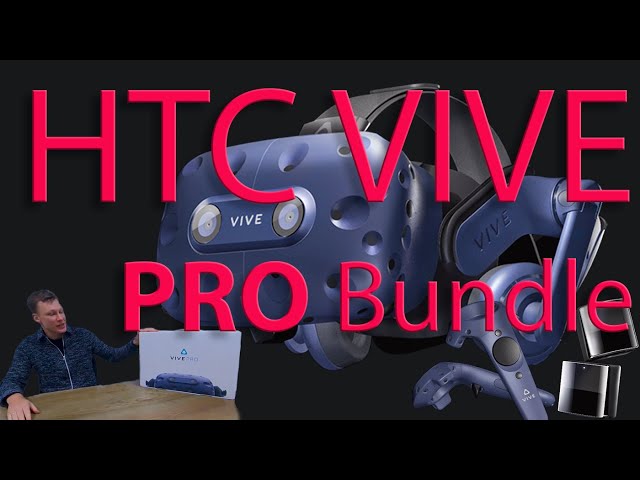 Распаковка и первое впечатление HTC Vive Pro