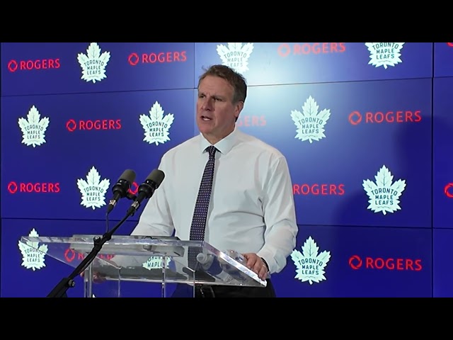 Jim Hiller Post Game Media Availability Maple Leafs vs Sharks | October 19, 2026