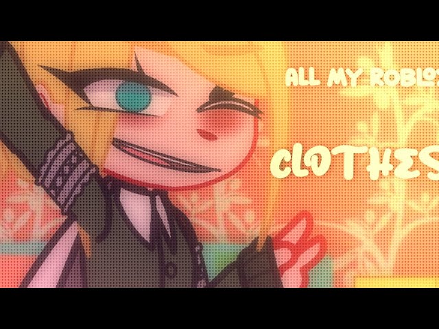 ALL MY ROBLOX CLOTHES!
