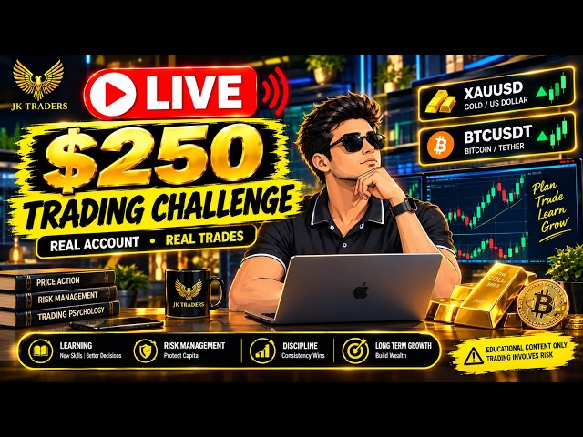 Live XAUUSD Gold Analysis & Market Update | Live Trading Insights | JK Traders Live