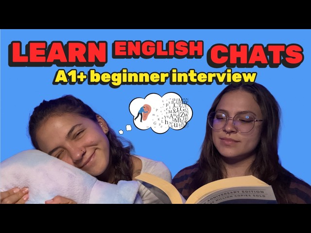 Learn English with SLOW conversations (comprehensible input) - A1+ WEEKEND ROUTINES 💤