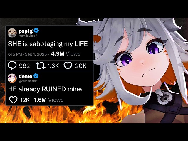 A Deep Dive into the Most Toxic Vtuber Breakup in History - The Unending Nightmare of Deme VS PSP1G
