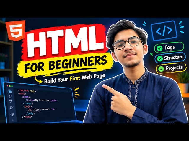 HTML Tutorial for Beginners in Urdu | Learn HTML From Zero to Hero
