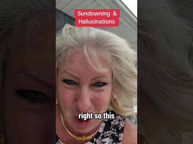 Sundowning & Hallucinations Www.answersaboutalz.org #dementia #alzheimer #caregiver #alzheimers