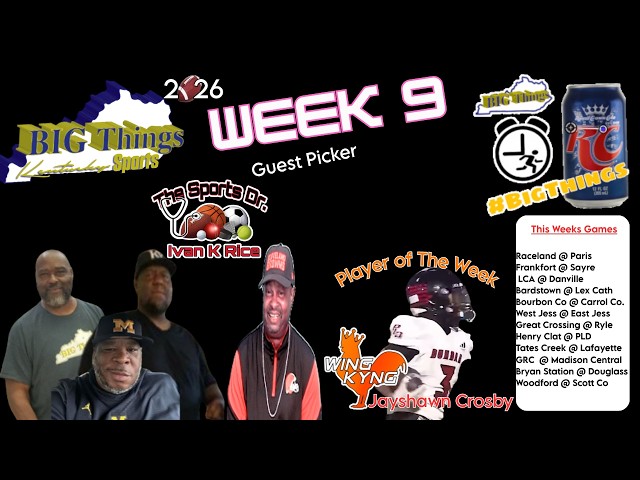 Big Things Kentucky 2🏈26 Big Things Week 9