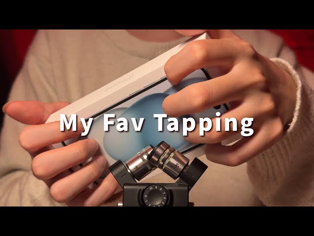 ASMR My Favorite Tapping Collection | 1 Hour for Sleep (No Talking)