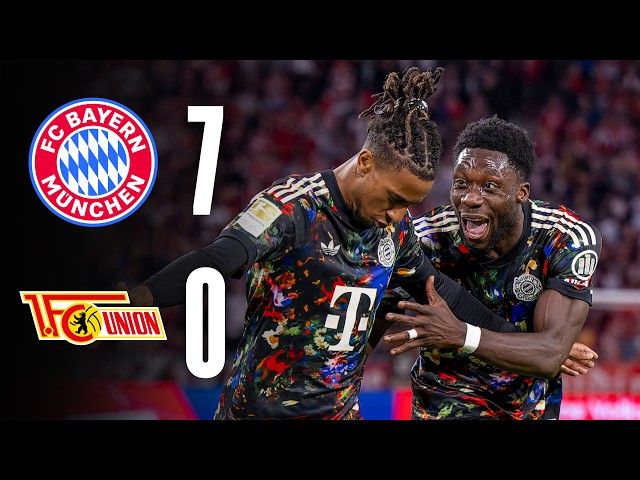 Olise HATTRICK & Kane milestone | FC Bayern München – 1. FC Union Berlin | Highlights Bundesliga