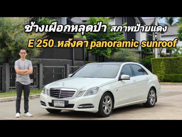 Sharing a Mercedes-Benz E-Class E250 with Panoramic Sunroof in Mint Condition