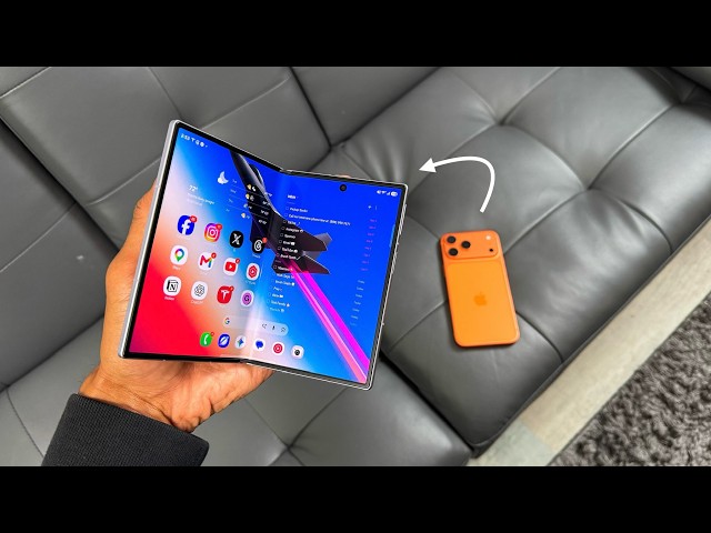 Why I SWITCHED To The Galaxy Z Fold 8 From An iPhone 17 Pro Max! (HONEST Review)