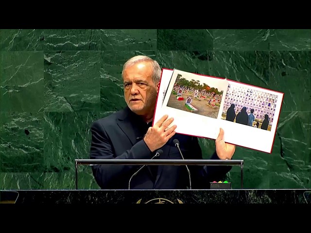 Full Iran speech at UN General Assembly tells Trump, US that 'we will never bow our head' amid war