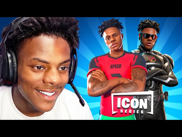 iSHOWSPEED'S FORTNITE ICON SKIN REVEAL!