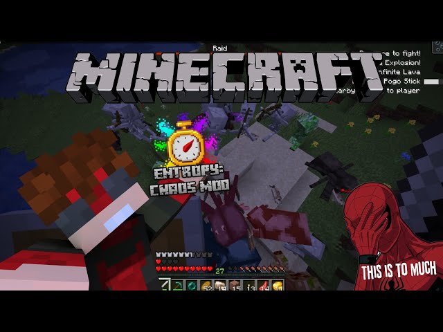 Minecraft Chaos Mod Was...Well Chaos